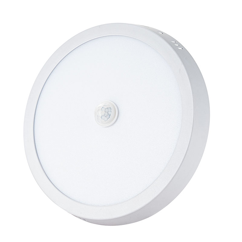 Paneles LED Con sensor de movimiento Sobrepuesto Redondo 6W 12W 18W 24W
